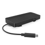 Lenovo USB-C Dual Display Travel Dock Color: Eclipse Black Weight: 137 g (0.3 lb) AC Plug: Type-C Output Power: 65W OS Requ LENO
